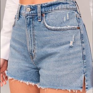 Curve Love High Rise Mom Shorts